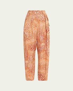 Dries Van Noten Polkana Pants - Orange