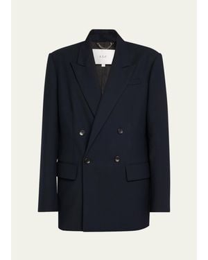 A.L.C. Calla Oversized Tailored Jacket - Blue