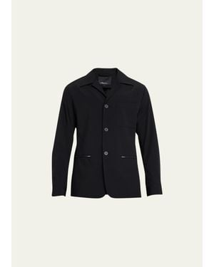 3.1 Phillip Lim Zip-Pocket Work Jacket - Blue