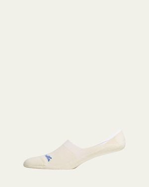 Pantherella Stride Short Cotton Invisible Socks - Natural