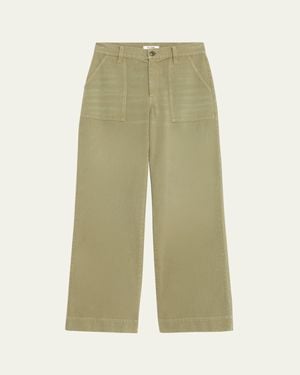 RE/DONE Baker Cotton Twill Pants - Green