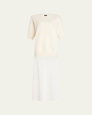 SER.O.YA Arwen Knit Maxi Dress - Natural