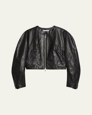 Helmut Lang Articulated Leather Jacket - Black