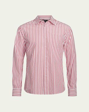 Vince Hermosa Stripe Sport Shirt - Pink