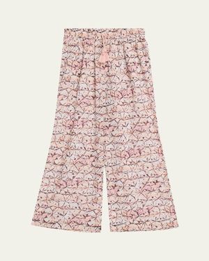 Ulla Johnson Azra Coverup Pants - Pink