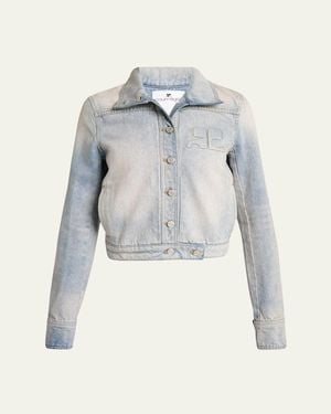 Courreges Reedition Denim Jacket - Blue