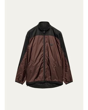 Prada Reversible Re-Nylon Jacket - Brown