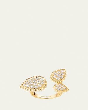 Boucheron Serpent Boheme Diamond 3-Motif Ring - Natural