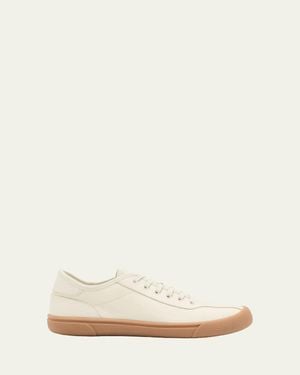 The Row Canvas Low-Top Sneakers - Natural