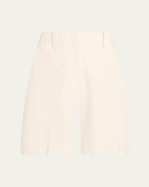 A.L.C. Louis Linen-Blend Shorts - Natural