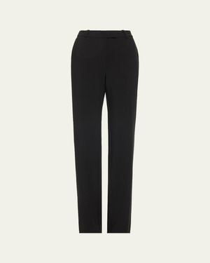 Ramy Brook Doug Straight-Leg Pants - Black