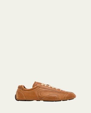 Prada Montecarlo Re-Edition 2005 Nappa Leather Sneakers - Brown