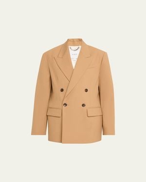 A.L.C. Calla Oversized Tailored Jacket - Natural