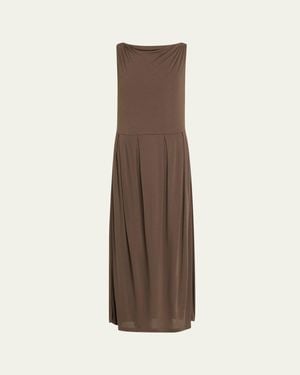 House of Dagmar Knit Drop-Waist Dress - Natural