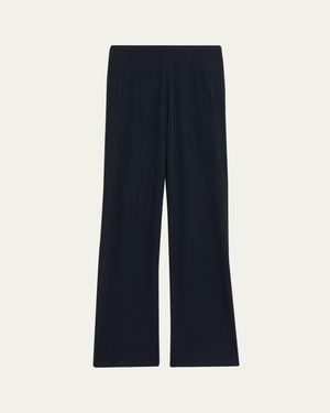Kule The Jan Waffle-Knit Pants - Blue