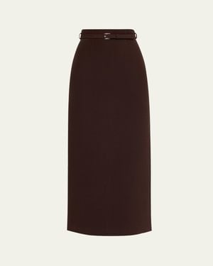 Adam Lippes Levi Skirt - Purple
