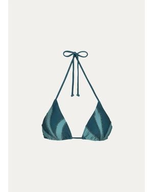 ViX Selma Triangle Bikini Top - Blue
