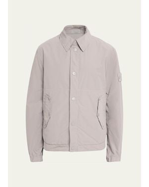 Stone Island Ghost Nylon Field Jacket - Gray