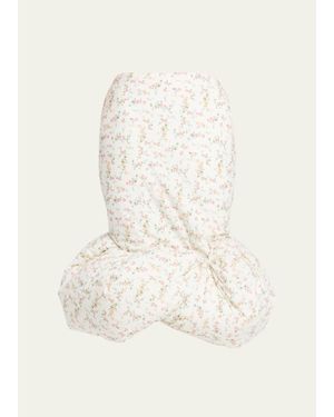 Marc Jacobs Floral Print Padded Bubble Hem Skirt - Natural