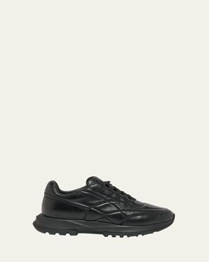 Givenchy Tonal Leather Low-Top Sneakers - Black