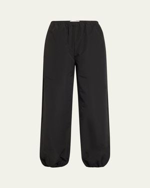 ボトムスその他 Alaia Black balloon pants in viscose knit ALAÏA BLACK KNIT BALLOON PANTS |ALAÏA US