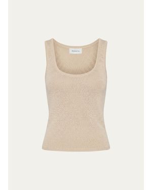 SER.O.YA Hero Fine-Knit Tank Top - Natural