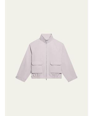 Helmut Lang Utility Cropped Parka Jacket - Pink
