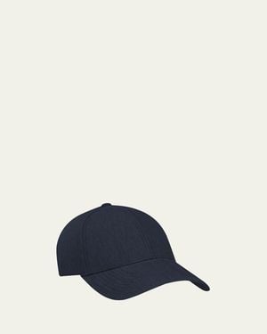 Varsity Headwear Linen Legacy Structured Six-Panel Baseball Cap - Blue