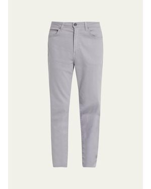Monfrere Brando Straight Leg 5-Pocket Pants - Gray