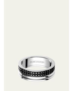 Boucheron Quatre Edition Band Ring, Large Model - Multicolor