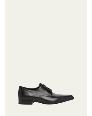McQueen Artie Leather Derby Shoes - White