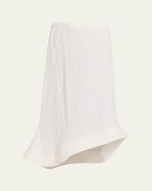 Melitta Baumeister Wavy Foam Hem Skirt - Natural