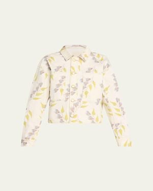 Ulla Johnson The Bobbie Denim Jacket - Natural
