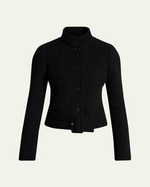 Courreges Buckle Heritage Boucle Jacket - Black