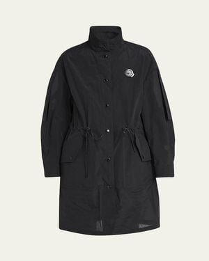 Moncler Genius X Ee72 By Edward Enninful Prapiroon Parka - Black