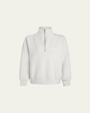 Varley Hawley Half-Zip Sweatshirt - White