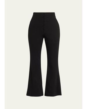 A.L.C. Sophie Cropped Kick-Flare Pants - Black