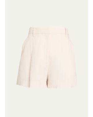 A.L.C. Winston Linen-Blend Shorts - Natural