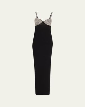 green bodycon dress for women Bodycon Collection White Pearl Bandage Midi Dress for Women, High Neck, Pencil Style with Back Slit, Polyester and Elastane, Soft Breathable Fabrics
