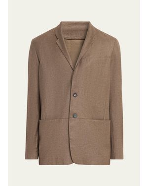 Sease Wool-Cashmere Ellen Blazer 2.0 - Brown