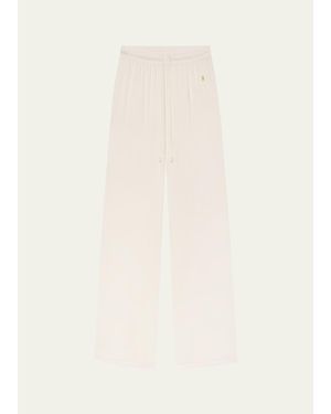 ÉTERNE Brody Gauze Drawstring Pants - Natural