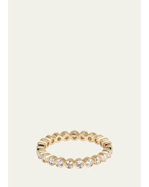 Sydney Evan 14K Bezel Eternity Ring - Natural
