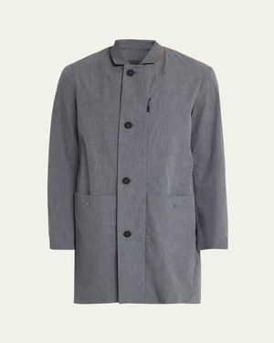 Sease Drone Dust Coat - Gray