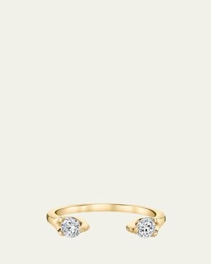 Anita Ko 18K Orbit Split Diamond Ring - Natural