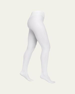 Wolford Individual 20 Sheer Matte Tights - White