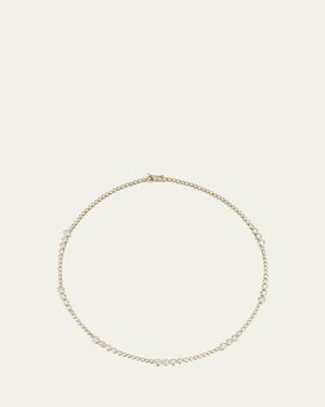 ONDYN Grand Rainsun Tennis Necklace, 16"L - Natural