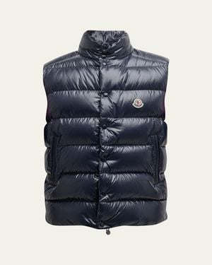 Moncler Tibb Nylon Laque Vest - Blue