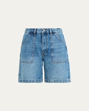 FRAME The Utility Shorts - Blue