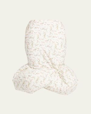 Marc Jacobs Floral Print Padded Bubble Hem Skirt - Natural
