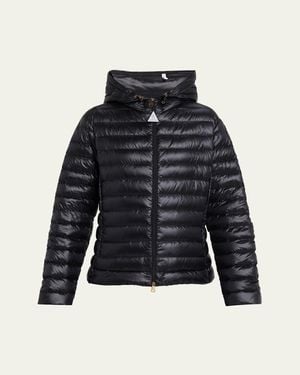 Moncler Igelhood Water-Repellent Hooded Down Jacket - Blue